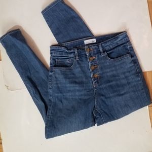 Loft skinny pockets